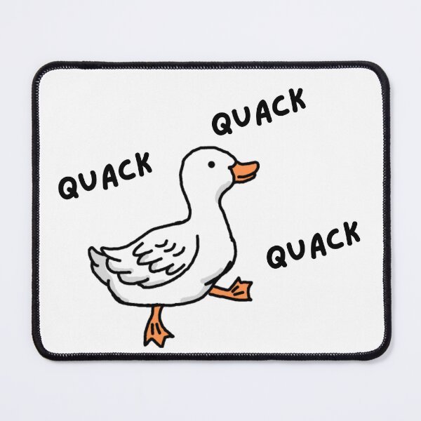 Item preview, duck saying quack quack designed and sold by simpleima.