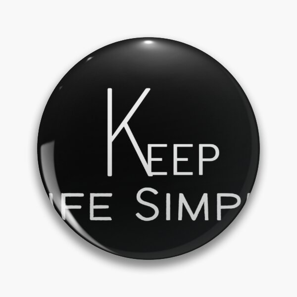 Item preview, Keep Life Simple Positivity Quotes  designed and sold by LSNDesign.
