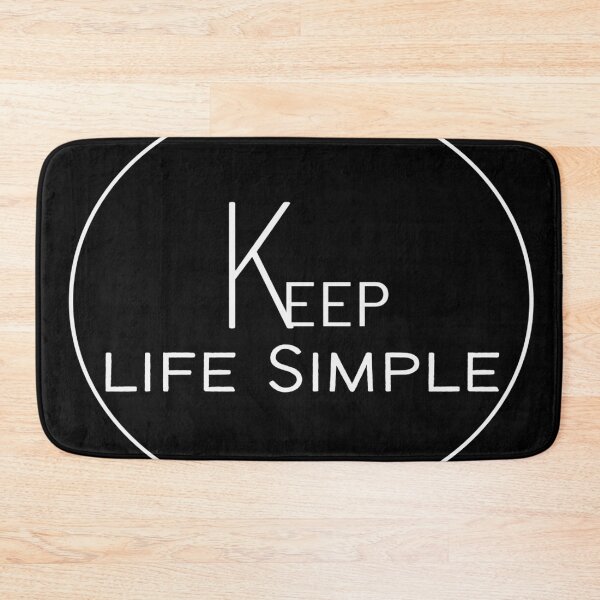 Item preview, Keep Life Simple Positivity Quotes  designed and sold by LSNDesign.