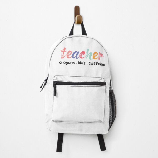 Item preview, #teacherlife Funny teacher crayons kids caffeine shirt  designed and sold by cizito.