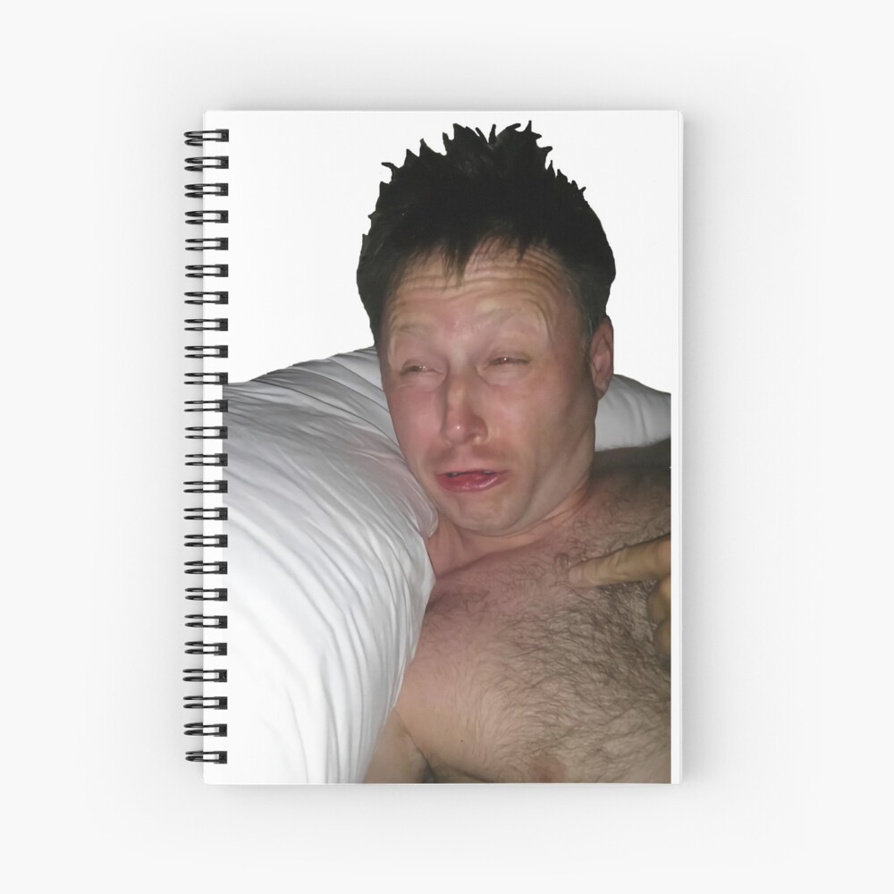 Cuaderno de espiral «HQ Guy Limmy Despertando Meme» de fomodesigns ...