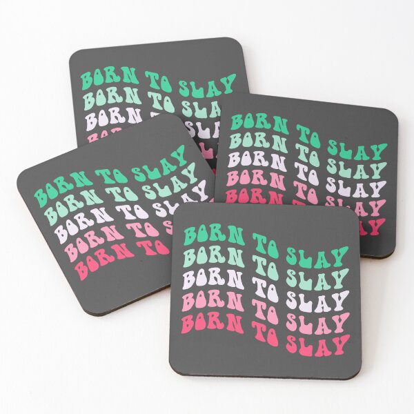 Item preview, BORN TO SLAY Abrosexual Pride Flag Text designed and sold by everything4eva.