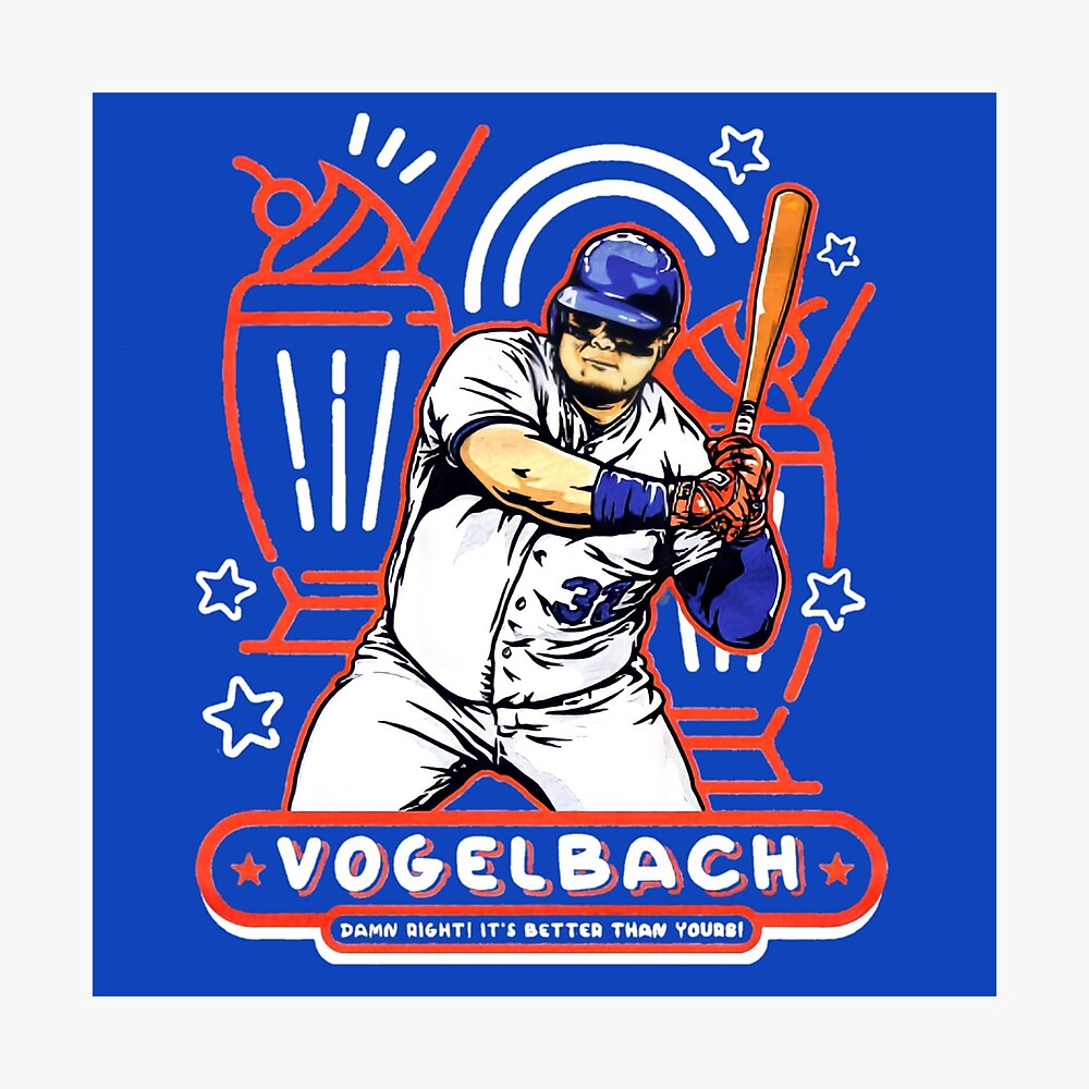 Daniel Vogelbach baseball Paper Poster Mets 6 - Daniel Vogelbach Mlb  Baseball - Sticker
