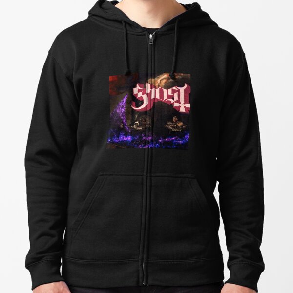 GHOST Zipped Hoodie