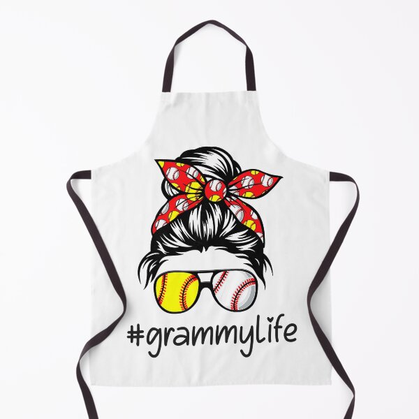 Item preview, Grammy Life Baseball Mom Messy Bun Softball Mom Mother's Day designed and sold by MichelSorour.