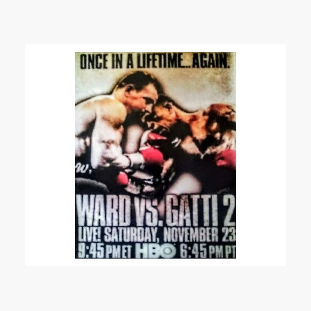 Arturo Gatti v Micky Ward II Poster