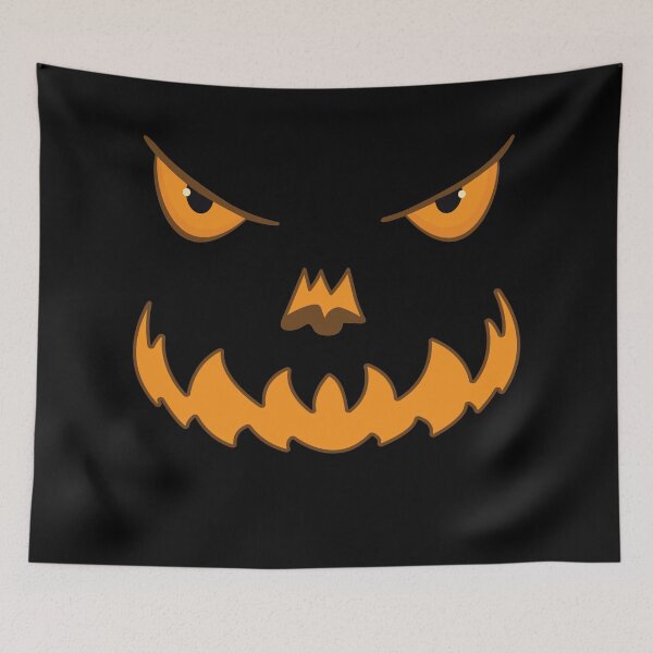 Item preview, Scary Funny Halloween Costume Angry Pumpkin Face Smile designed and sold by artado.