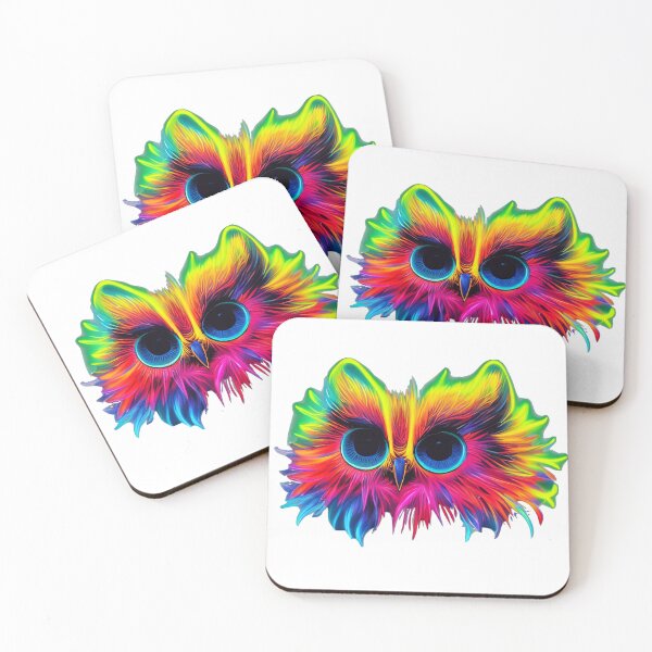 Item preview, Owl in Abstract Art Form - Created by Artificial Intelligence designed and sold by Created-by-AI.