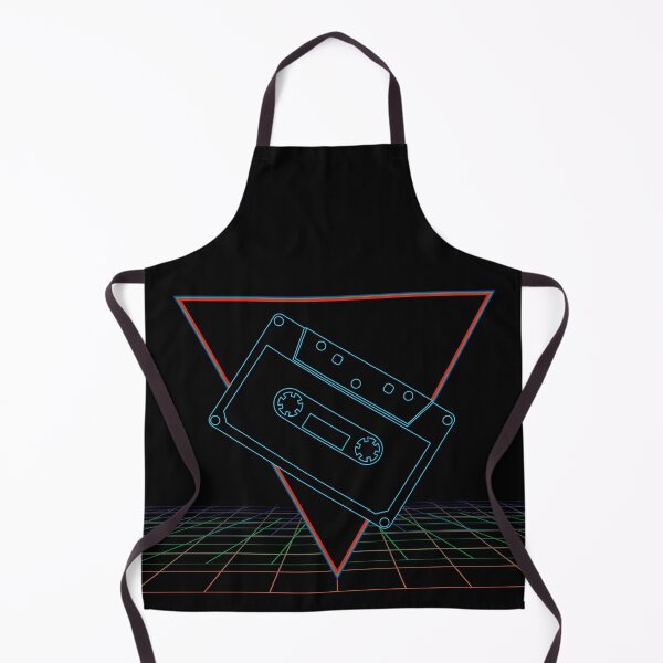 Item preview, Trippy Retrowave Synthwave Grid Cassette Tape no.3 designed and sold by ghost888.
