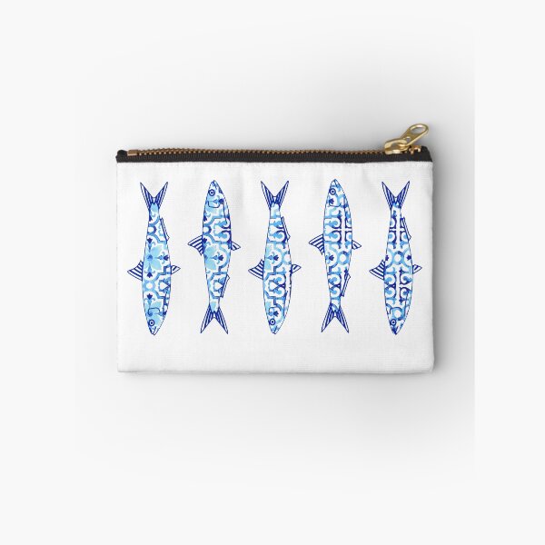 Item preview, Sardine with portuguese blue tile design - Good sardines only in Portugal designed and sold by Vânia Rocha.