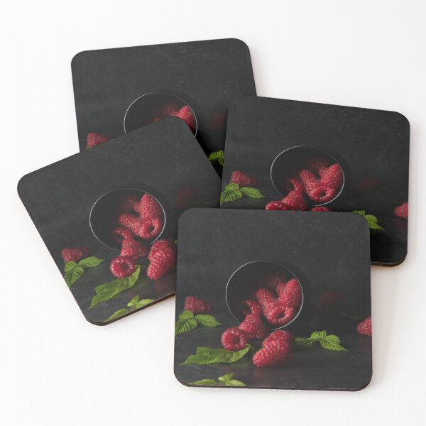 Item preview, The cascade of raspberries designed and sold by LaBoiteaImages.