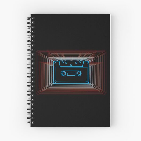 Item preview, Trippy Retrowave Synthwave Grid Cassette Tape no.5 designed and sold by ghost888.