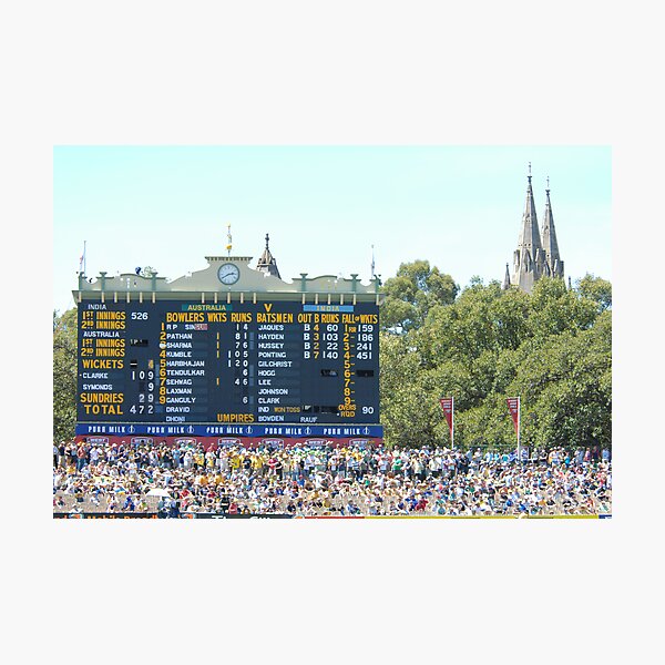 Item preview, The Adelaide Oval - The Cathedral End designed and sold by JimBob51.