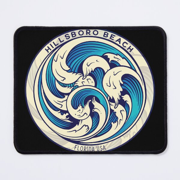 Item preview, Hillsboro Beach Waves designed and sold by LanikaiBeach.