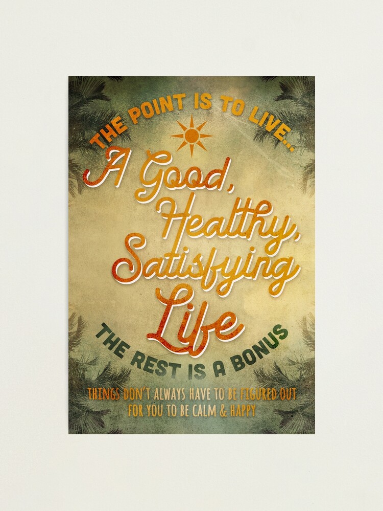 Thumbnail 1 of 3, Photographic Print, Inspirational Poster About Life designed and sold by anniedesigner.