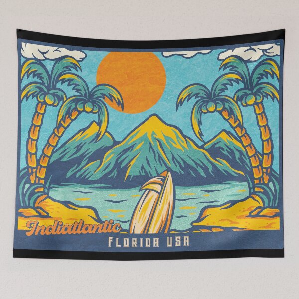 Item preview, Indiatlantic Palm Mountains designed and sold by LanikaiBeach.