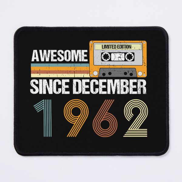 Item preview, Awesome Since December 1962 | 60th Birthday Gifts | 60 Years Old Gifts designed and sold by AMINE ★★★★★.