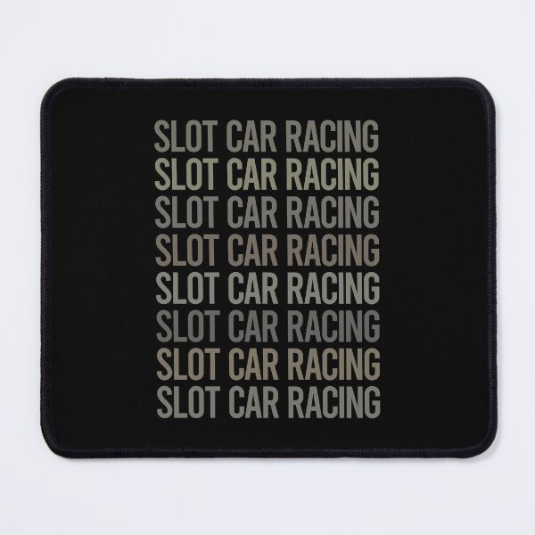 Item preview, Gray Text Art Slot Car Racing Cars Slotcar Slotcars designed and sold by TarynBrown3126.