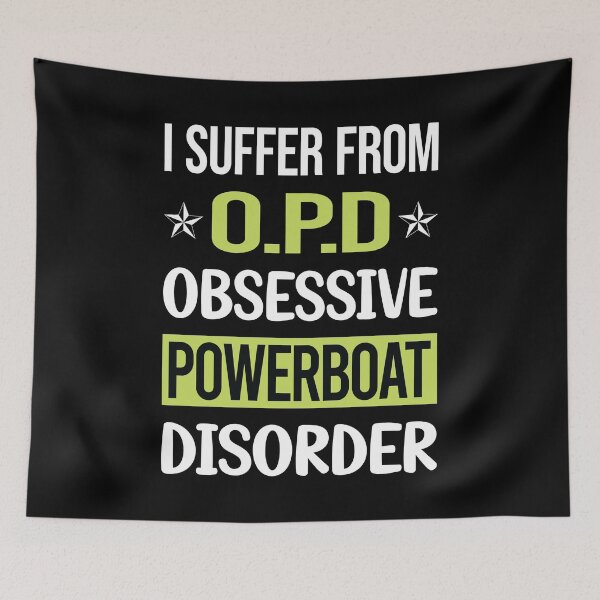 Item preview, Obsessive Love Powerboat Powerboats designed and sold by GobblesBeverley.