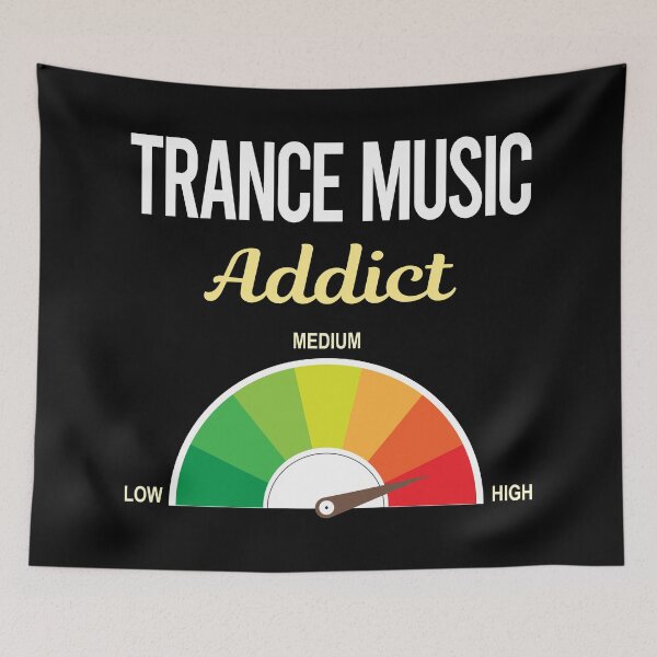 Aperçu de l'œuvre Musique Addict Trance créée et vendue par PriscillaHerna.