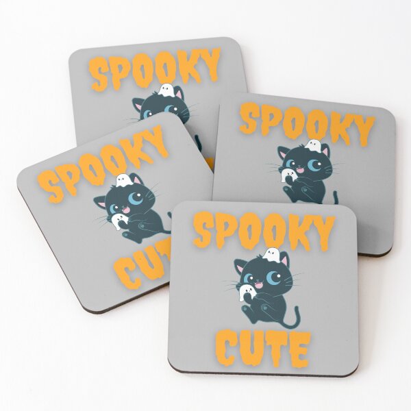Item preview, Halloween Spooky Cute Kitten Playing with Ghosts designed and sold by VirtualFaries.