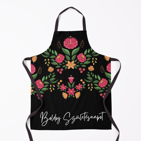 Item preview, Boldog születésnapot (happy birthday in Hungarian) Hungary folk art Hungarian birthday designed and sold by Pommallina.