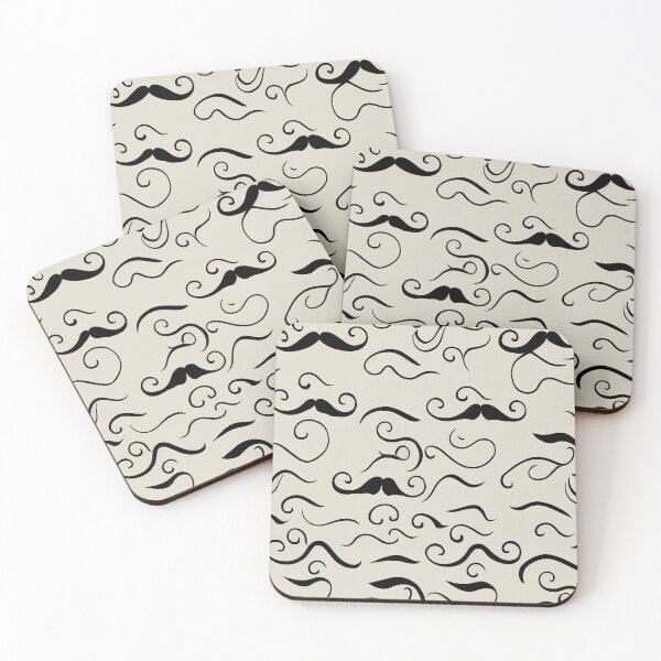 Aperçu de l'œuvre Mustache Pattern créée et vendue par Bratak.