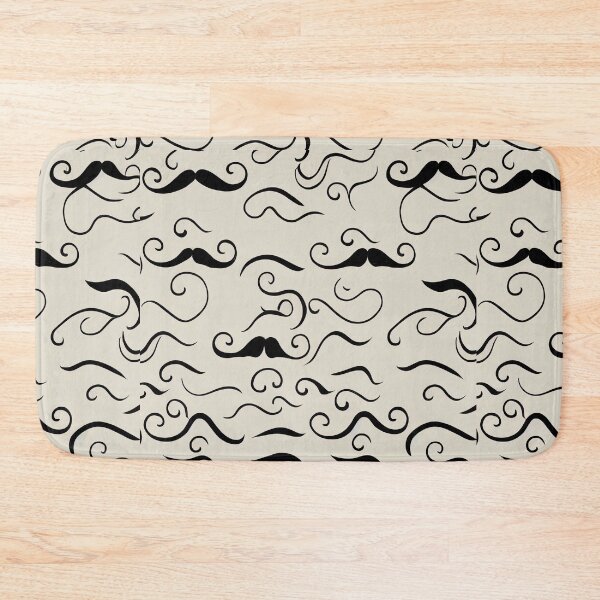 Aperçu de l'œuvre Mustache Pattern créée et vendue par Bratak.