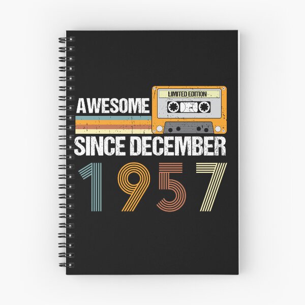 Item preview, Awesome Since December 1957 | 65th Birthday Gifts | 65 Years Old Gifts designed and sold by AMINE  ★★★★★.