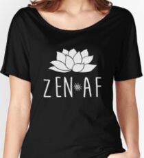 Zen AF Lotus Women's Relaxed Fit T-Shirt