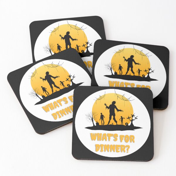 Item preview, Zombies coming for dinner - Halloween designed and sold by SleepyTimeTales.