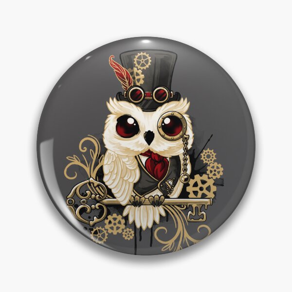 Item preview, Steampunk owl designed and sold by NemiMakeit.