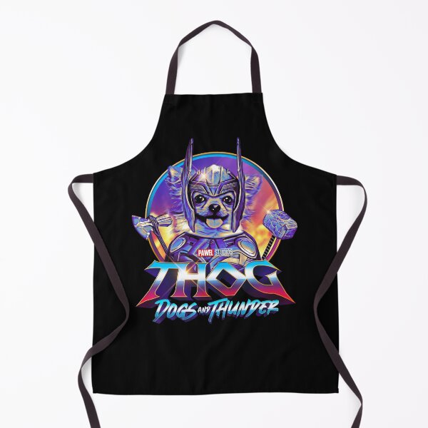 Item preview, THOG - Dogs and Thunder - Funny Chihuahua Superhero designed and sold by BrainlabStudios.
