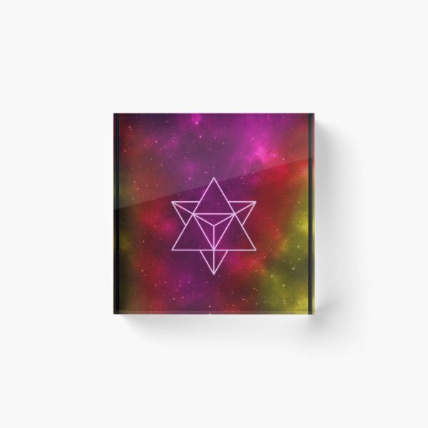 Item preview, Merkaba | Sacred Geometry |  Red Nebula designed and sold by ghost888.
