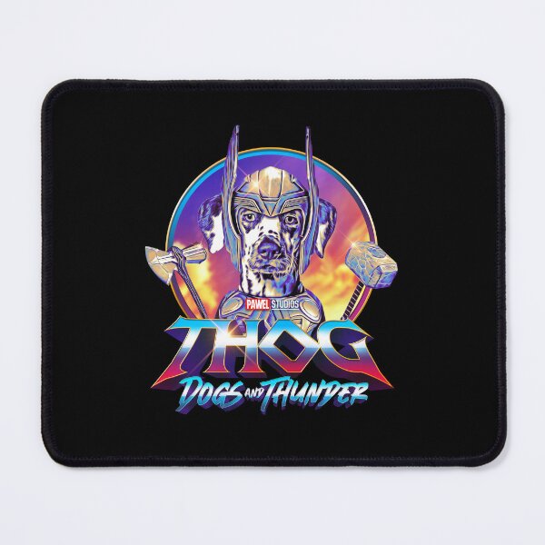 Item preview, THOG - Dogs and Thunder - Funny Dalmatian Superhero designed and sold by BrainlabStudios.