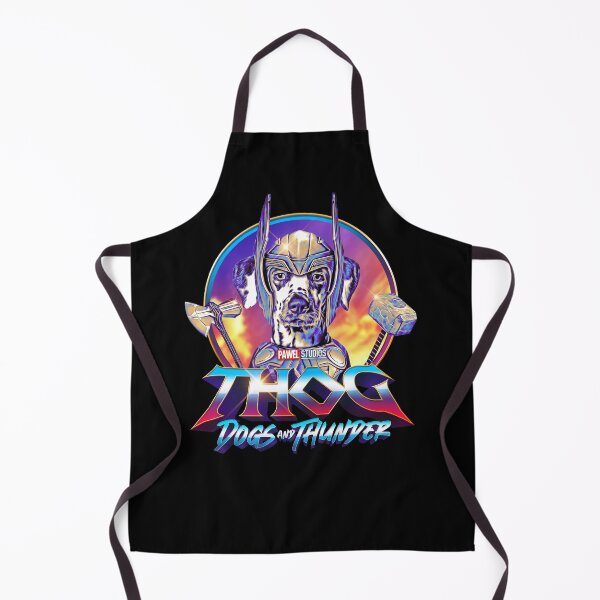 Item preview, THOG - Dogs and Thunder - Funny Dalmatian Superhero designed and sold by BrainlabStudios.