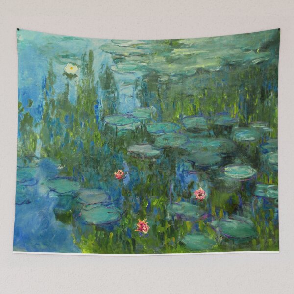 Item preview, Water Lilies (or Nymphéas) Claude Monet Fine Art  designed and sold by Vicky Brago-Mitchell®.