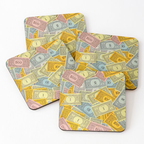 Item preview, Portrait view of Monopoly Money in a pile. designed and sold by dvlcom.