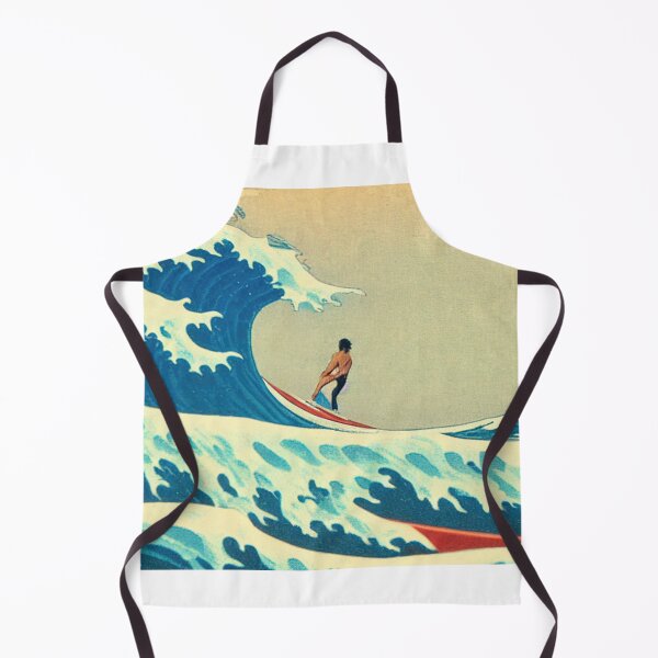 Item preview, A blue large ocean wave floats to the shore to swallow it designed and sold by Daemonrat.