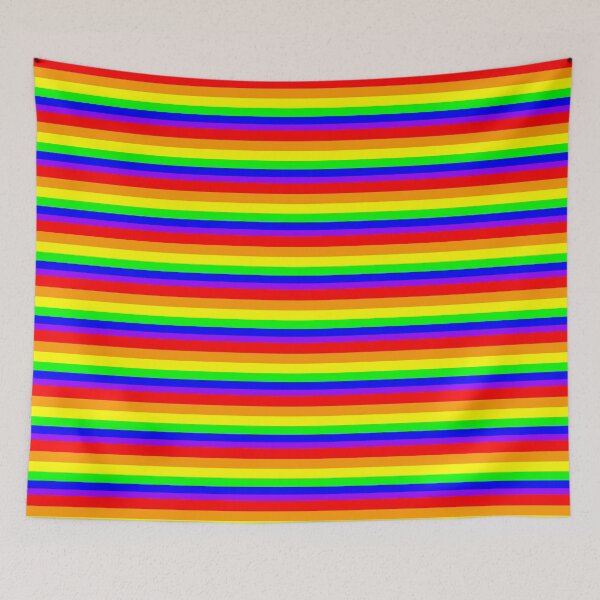 Item preview, Rainbow stripe designed and sold by Happy-and-Neat.