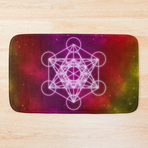 Item preview, Metatron Cube  | Sacred Geometry | Red Nebula designed and sold by ghost888.