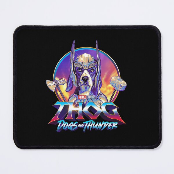 Item preview, THOG - Dogs and Thunder - Funny Beagle Superhero designed and sold by BrainlabStudios.