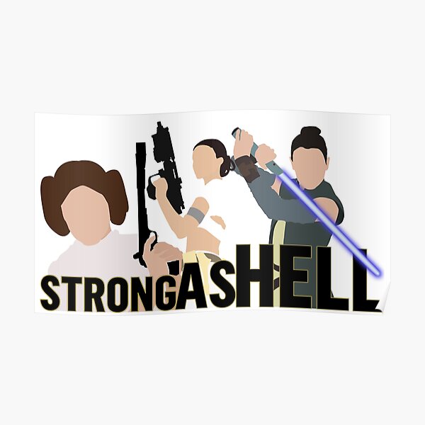 Strong as Hell (Galactic Gals Version) Poster
