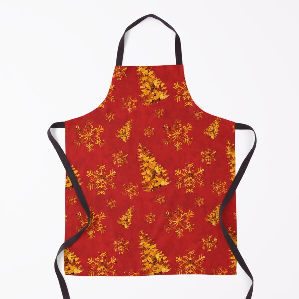 Item preview, Golden Tree Snowflake Design Red Background designed and sold by AraljanFusion.