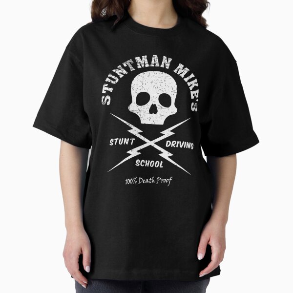 Vista previa del artículo con la obra «Mod 4 Death Proof Stuntman Mike Car Skull Tarantino154», diseñado y vendido por WildcatShop.