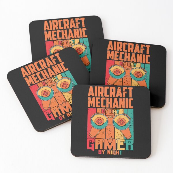 Item preview, Aircraft Mechanic By Day Gamer By Night: Funny Aviation Mechanic Gift designed and sold by Adexyl.