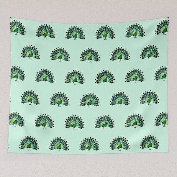 Item preview, Peacock pattern designed and sold by LaBelleMaison.