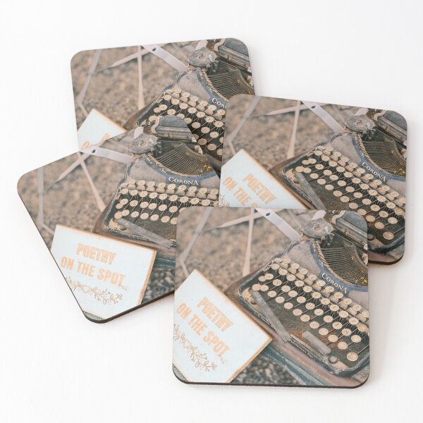 Item preview, Poetry on a vintage typewriter in Ibiza / Travel photography designed and sold by Diana van Neck.