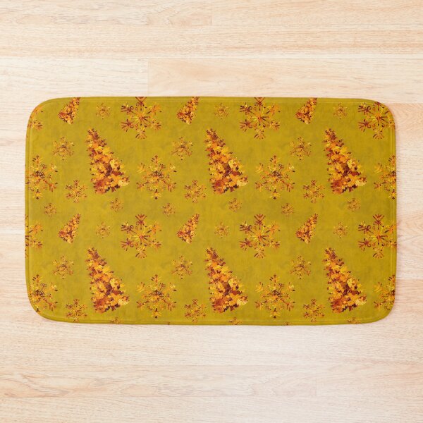 Item preview, Golden Tree Snowflake Design Yellow Background designed and sold by AraljanFusion.
