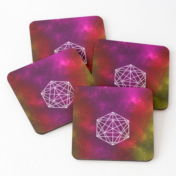 Item preview, Platonic Solid  | Sacred Geometry | Red Nebula designed and sold by ghost888.
